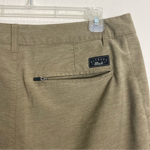 Nitrous Black Shorts - Khaki - Size 32 - Picture 6 of 10